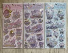 サンリオ キラキラカプセルシール 3種セットのサムネイル