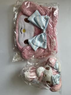 サンリオ マイメロディ 巾着＆マスコットセット　ぬいぐるみ　人形のサムネイル