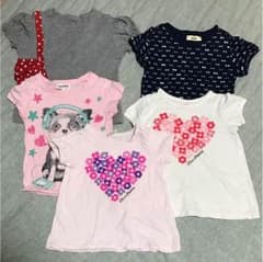 Sae様専用 Tシャツ5枚女の子 100のサムネイル