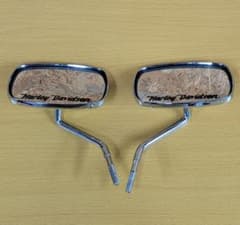 ハーレーダビッドソン 純正ミラー 左右セット ショベル 当時物 ハーレーダビッドソン 純正ミラー 左右セット ショベル 当時物 - メルカリ