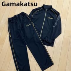 Gamakatsu がまかつ セットアップ ジャージ ブラック Lサイズ - メルカリ