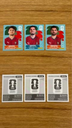 Panini FIFA World Cup 2026 ポルトガル代表 3枚セットのサムネイル