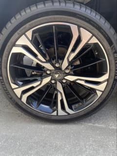 ハリアー MXUA80 モデリスタ アルミホイール黒 ハリアー MXUA80 モデリスタ アルミホイール黒 ハリアー MXUA80