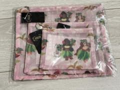 フェイラー　マナマナ　メッシュポーチ3点セット✨　新品 FEILERフェイラーのメッシュポーチ マナマナ フラ3点セット - メルカリ