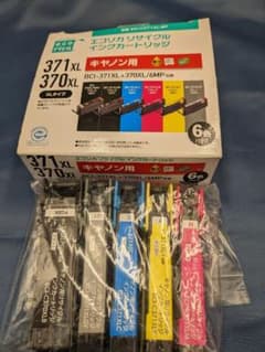 エコリカ　キャノン　371x   370x 黒１個欠品のサムネイル