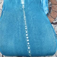 28 AA 連石 ローストーン エイ革 鮫革 スティングレイ スティングレー