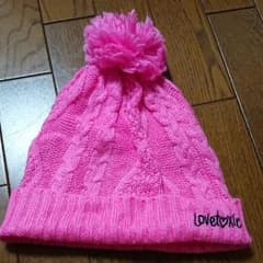 冬物大幅値下げ lovetoxic ニット帽のサムネイル