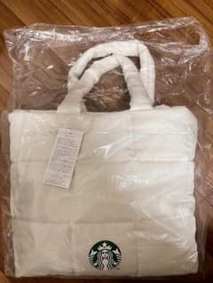 スターバックス　トートバッグ　白のサムネイル