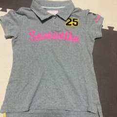 Samanthika ポロシャツ M グレーのサムネイル