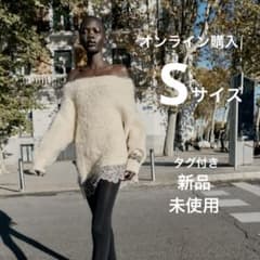 ZARA 【完売】レースコンビニットセーター 新品未使用タグ付き ZARA レースコンビニットセーター｜Yahoo!フリマ