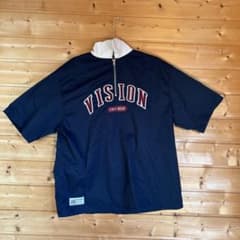 VISION ストリートウェア ネイビー Tシャツ Lのサムネイル