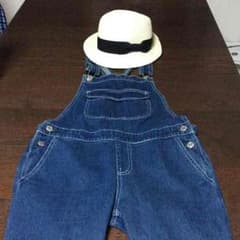 gu 完売オーバーオール（デニム）のサムネイル