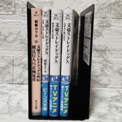 소설판 문호 스트레이독스 다자이 오사카 나카하라 나카야 에도가와 란호 후쿠자와 유키치