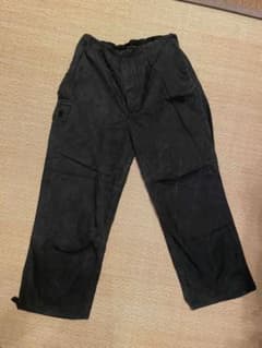 ブラック カーゴパンツ ワークパンツのサムネイル