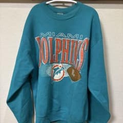 Miami Dolphins トレーナー Lサイズ ターコイズのサムネイル