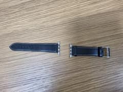 Apple Watch44mm用 レザーバンド ブラックのサムネイル