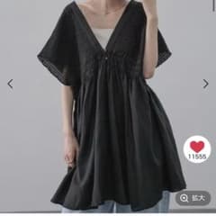 Lowrys farmシャーリングチュニックフレンチスリーブ - メルカリ