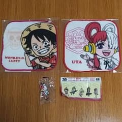 くら寿司　ワンピース　ミニタオル　キーホルダーのサムネイル
