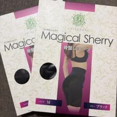 Magical Sherry ガードル 2枚セットブラック Mサイズ　新品未使用のサムネイル