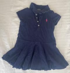 Polo Ralph Lauren ネイビー ワンピース 3/3Tのサムネイル