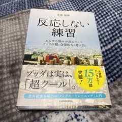 反応しない練習 あらゆる悩みが消えていくブッダの超・合理的な「考え方」のサムネイル