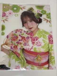 CANDY TUNE 浴衣すきくじ 小川奈々子 E賞 クリアポスターのサムネイル