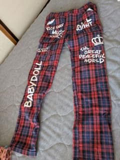 BABYDOLL チェック柄パンツ 130サイズのサムネイル