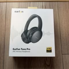 EarFun Tune Pro ワイヤレスヘッドホン 本体　箱ありのサムネイル