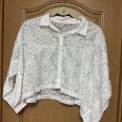 OLIVE des OLIVE 花柄フリンジシアーシャツのサムネイル