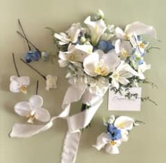 アーティフィシャルフラワーブーケ ブートニア、ヘッドパーツセット アーティフィシャルフラワーブーケ ブートニア、ヘッドパーツセット