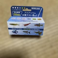 WISELABO アクアリウム 水質テスト 6in1 淡水専用 150回分 WISELABO アクアリウム 水質テスト 6in1 淡水専用 150回分 - メルカリ