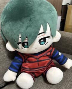 新品未開封 お座りぬいぐるみ 糸師凛 40cm ブルーロック　huhu 海外限定 中国限定 ブルーロック huhu お座りぬいぐるみ 40cm 糸師凛 - メルカリ