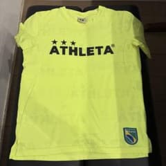 値下げ！ATHLETA 蛍光イエロー Tシャツのサムネイル