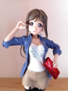 松浦果南　フィギュア　一部リペイント　網タイツ加工他　ラブライブサンシャインのサムネイル