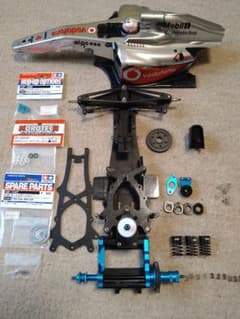 タミヤ　F104PRO2　ワイドF1カスタムシャーシ タミヤ F104PRO2 ワイドF1カスタムシャーシ - メルカリ