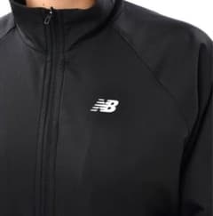 新品　ニューバランス　トリコットラインドジャケット　ブラックのサムネイル