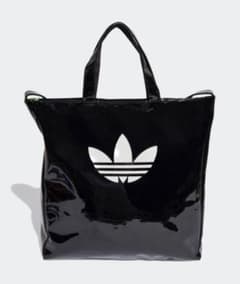 adidas Originals Enamel shopper エナメルバッグ - メルカリ