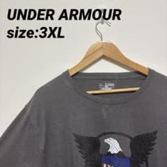 【US古着】アンダーアーマー 半袖シャツ Tシャツ プリントロゴ 3XLのサムネイル