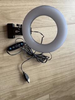 クリップ式 LEDリングライト USB給電 本体のサムネイル