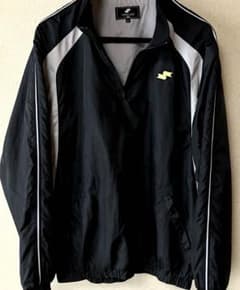 【SSK】Baseball Windbreaker Pullover Half-Zip Padded Black L