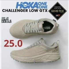 極美品　HOKA ONE ONE CHALLENGER LOW GTX　25.0 極美品 HOKA ONE ONE CHALLENGER LOW GTX 25.0 - メルカリ