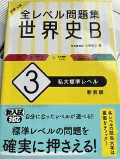 全レベル問題集世界史B 3 私大標準レベルのサムネイル