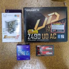 i5 10400F Z490マザー CPUクーラー メモリ16GB セットのサムネイル
