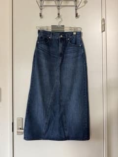 UNIQLO JEANS デニムロングスカート インディゴのサムネイル