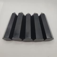 高品質】チベット産 モリオン（黒水晶）ポイント☆タワー☆六角柱