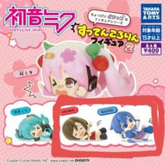 初音ミク すってんころりんフィギュア2 MEIKO KAITOのサムネイル
