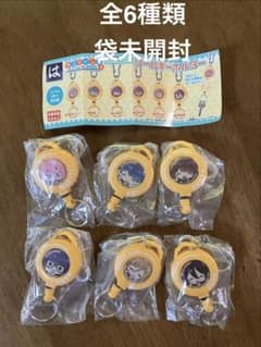 [신품, 가방 미개봉]전 6종류 느슨한 캔 △ 하마 스시 카라비나 부착 릴 키 체인