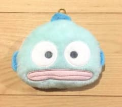 サンリオ ハンギョドン リール付き ふわふわ フェイス パスケース 定期入れのサムネイル