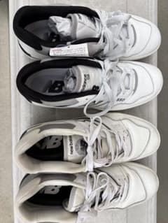New Balance 550 ホワイト/ブラック　二足セットのサムネイル