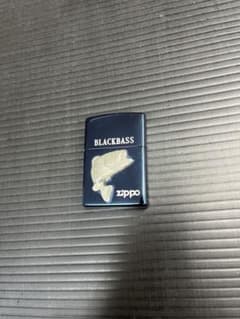 Zippo BLACKBASS 青いライターのサムネイル